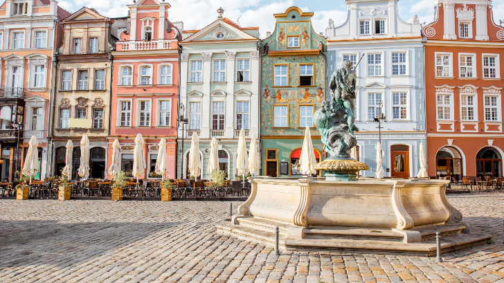 クラクフの街並み